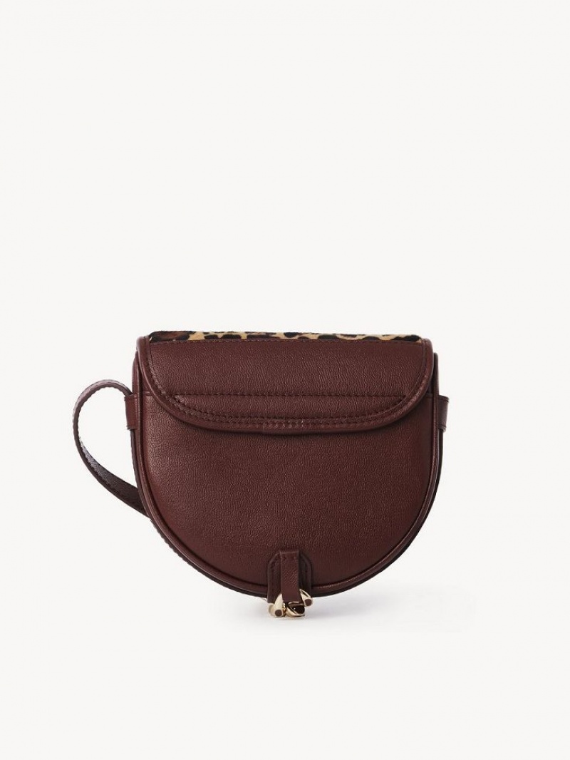 COPPER BROWN Chloe Mara Small Saddle Shoulder Bags | CHE-SR14603