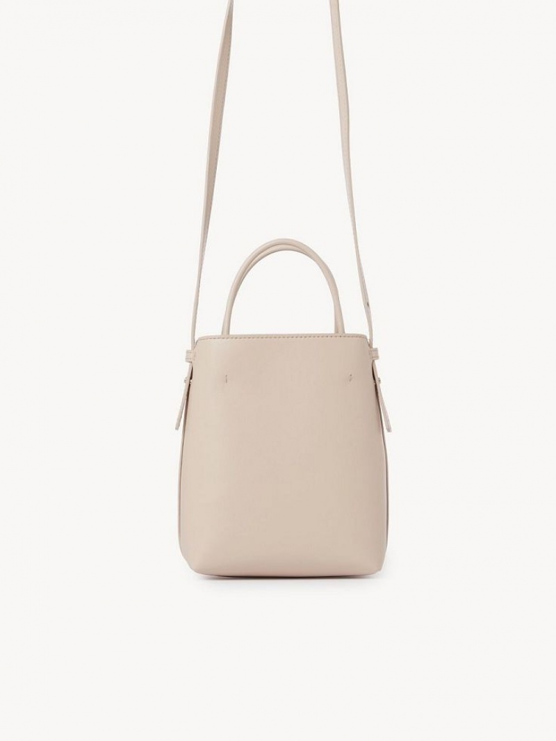 Cement Pink Chloe Sense Micro Shoulder Bags | CHE-SR13409