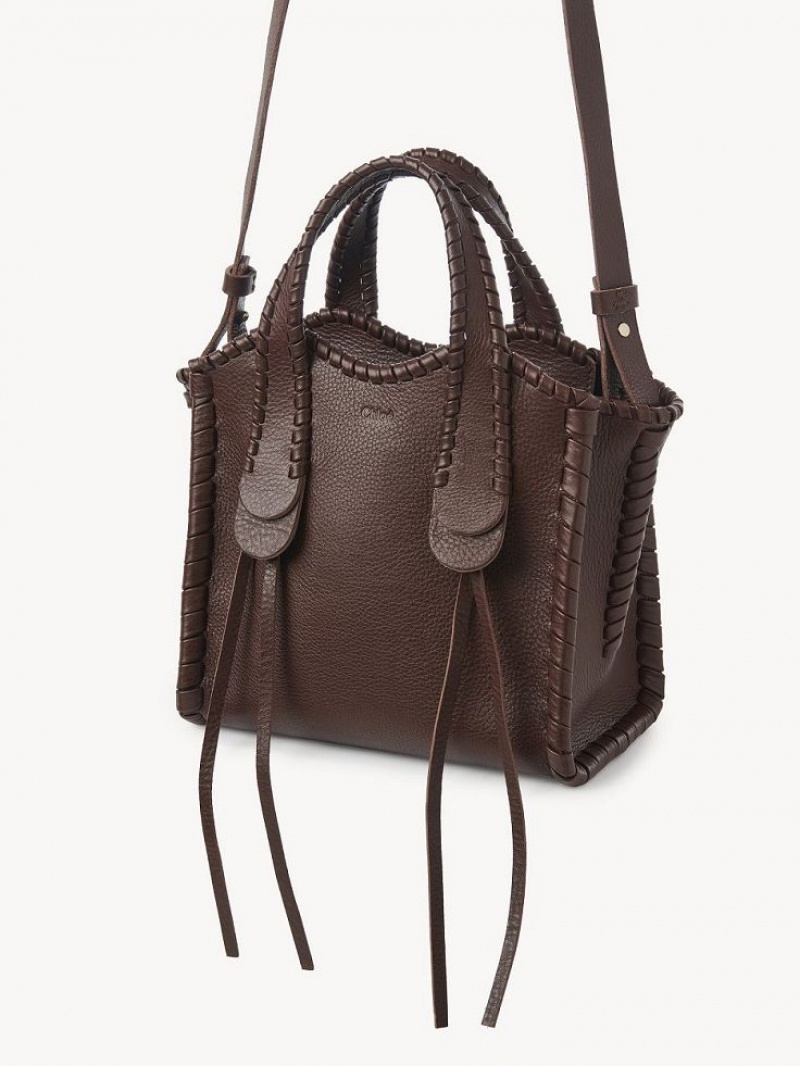 Chocolate Chloe Small Mony Tote Bags | CHE-SR13379