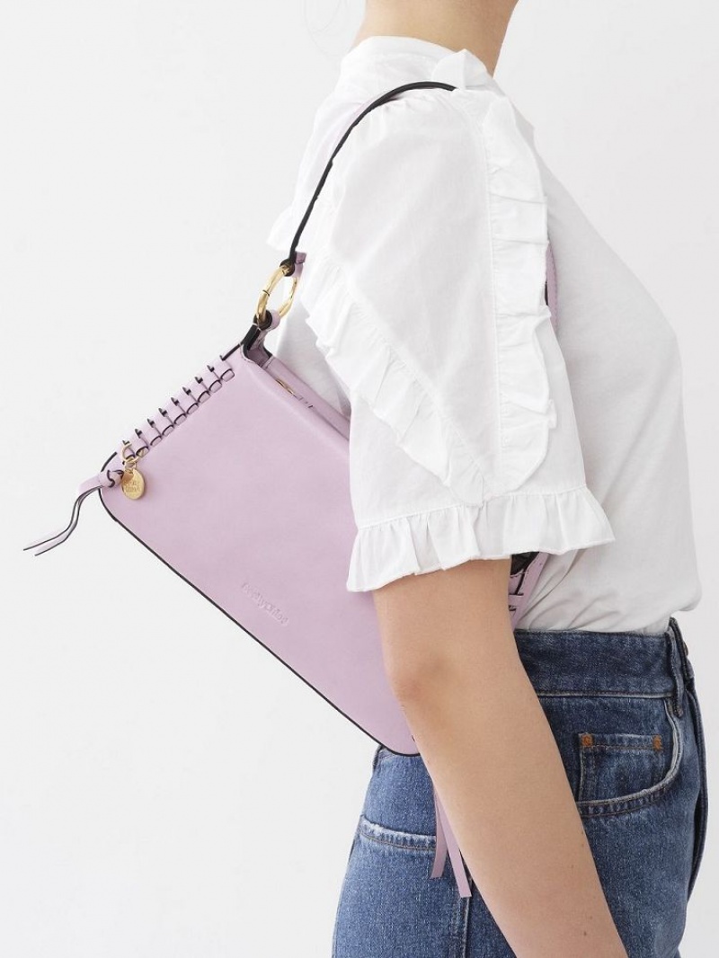 Creamy Lilac Chloe Tilda Uette Mini Bags | CHE-SR14740