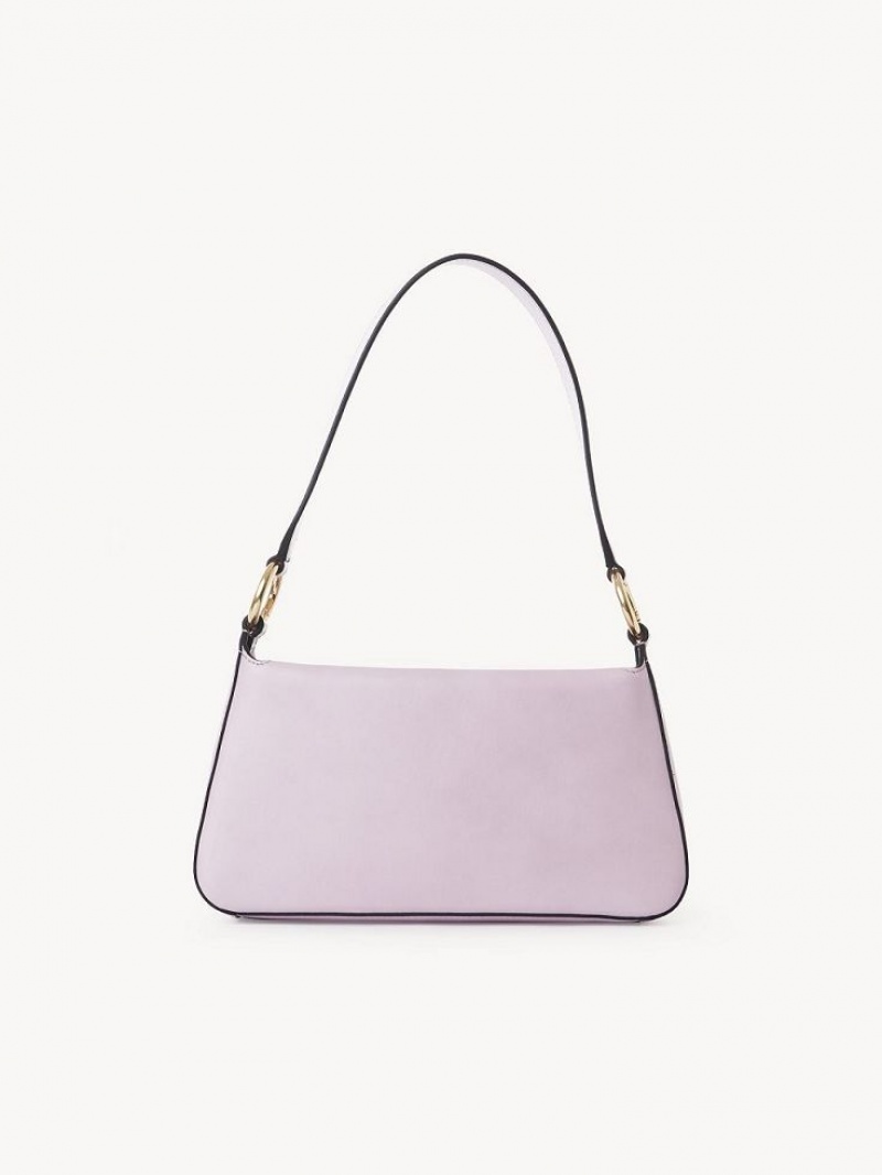 Creamy Lilac Chloe Tilda Uette Shoulder Bags | CHE-SR14669