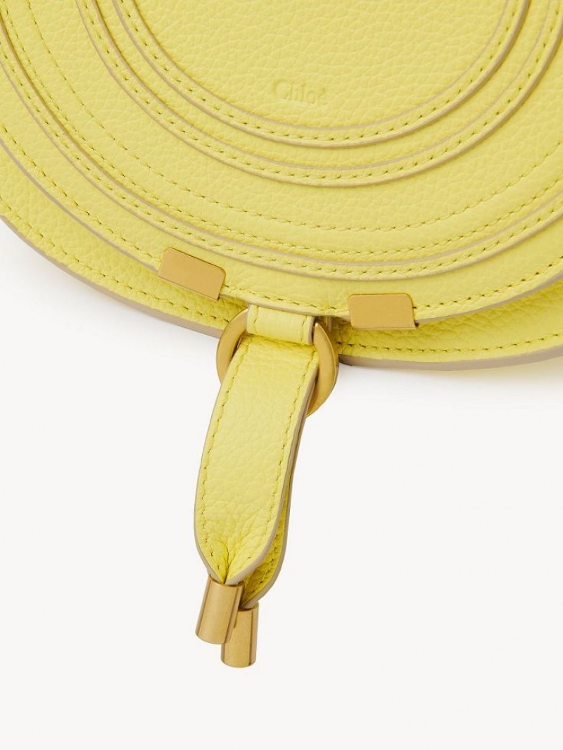 DAFFODIL YELLOW Chloe Marcie Small Crossbody Bags | CHE-SR13533