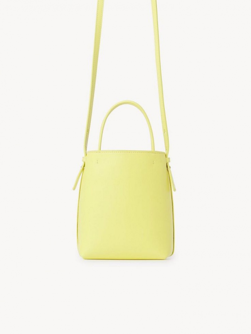 DAFFODIL YELLOW Chloe Sense Micro Shoulder Bags | CHE-SR13408