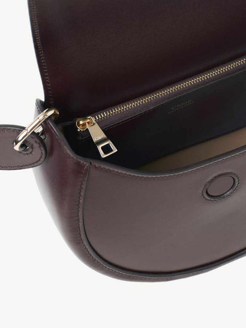 DEEP VIOLINE Chloe Arlène Small Crossbody Crossbody Bags | CHE-SR13462