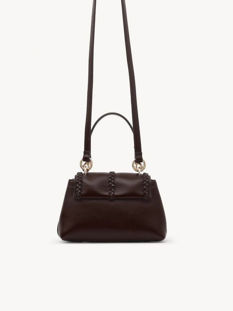 DEEP VIOLINE Chloe Penelope Soft Shoulder Mini Bags | CHE-SR13737