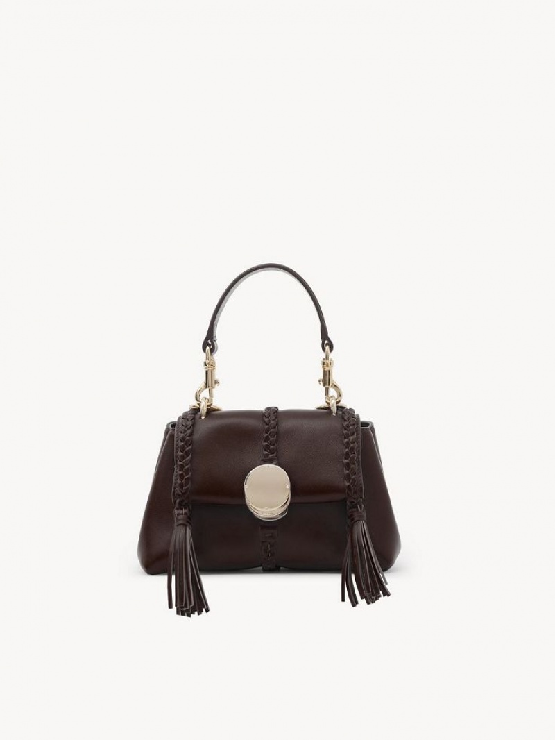 DEEP VIOLINE Chloe Penelope Soft Shoulder Mini Bags | CHE-SR13737