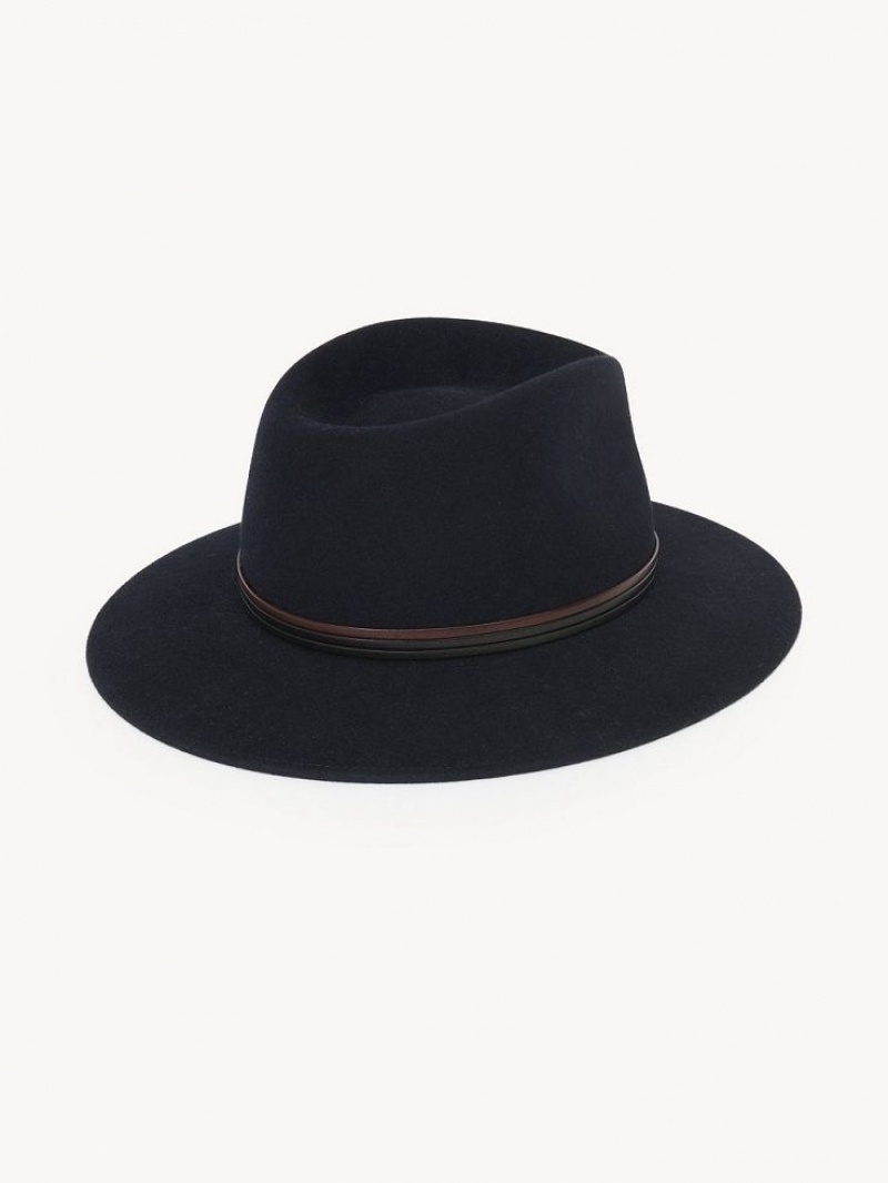 Deep Navy Chloe X Borsalino Steph Hats | CHE-SR14471