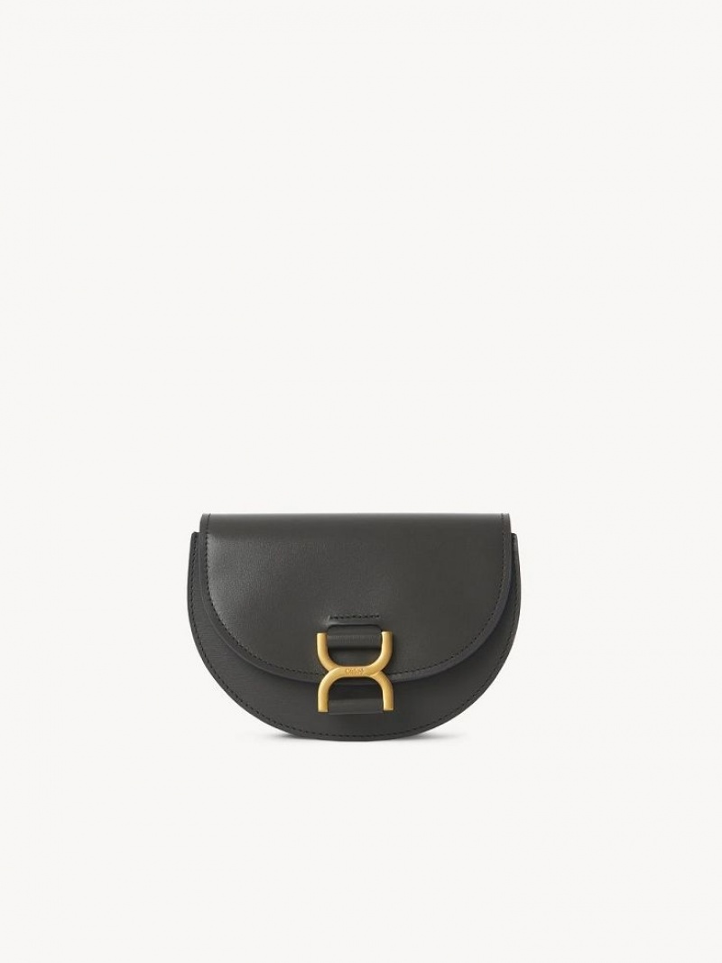 Elephant Grey Chloe Marcie Flap Mini Bags | CHE-SR13711