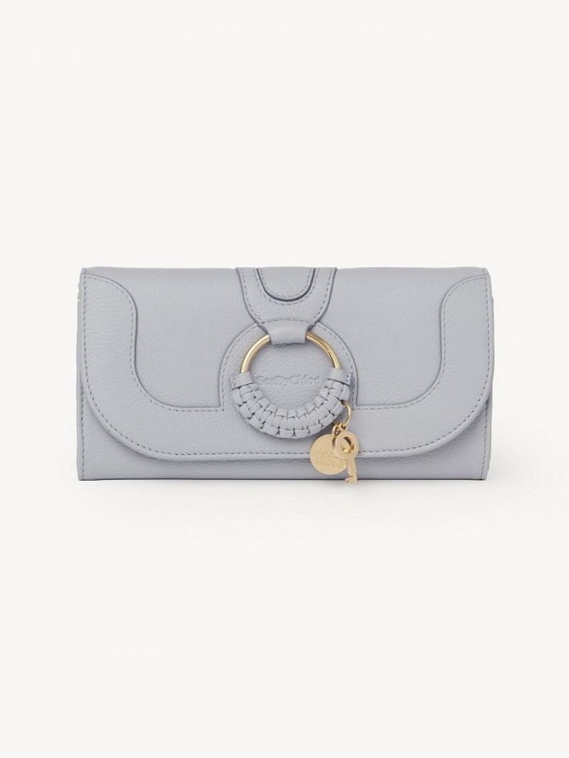 GRACEFUL BLUE Chloe Hana Long Wallets | CHE-SR14911