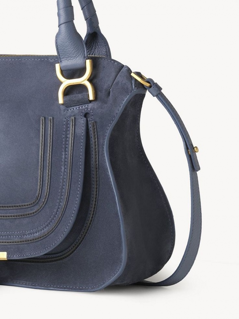 GRAPHITE NAVY Chloe Marcie Double Carry Crossbody Bags | CHE-SR13517