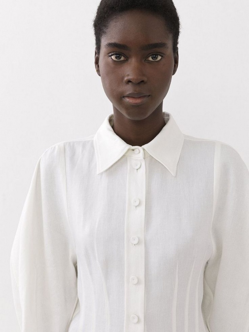 Iconic Milk Chloe Balloon-sleeve Shirts | CHE-SR13874