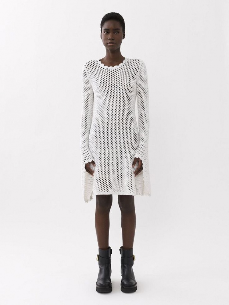 Iconic Milk Chloe Short Tunic Knitwear | CHE-SR13934