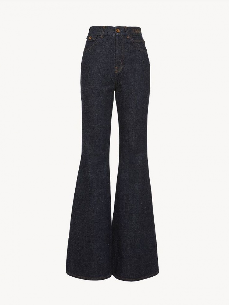 Iconic Navy Chloe Merapi Flare Jeans | CHE-SR13993