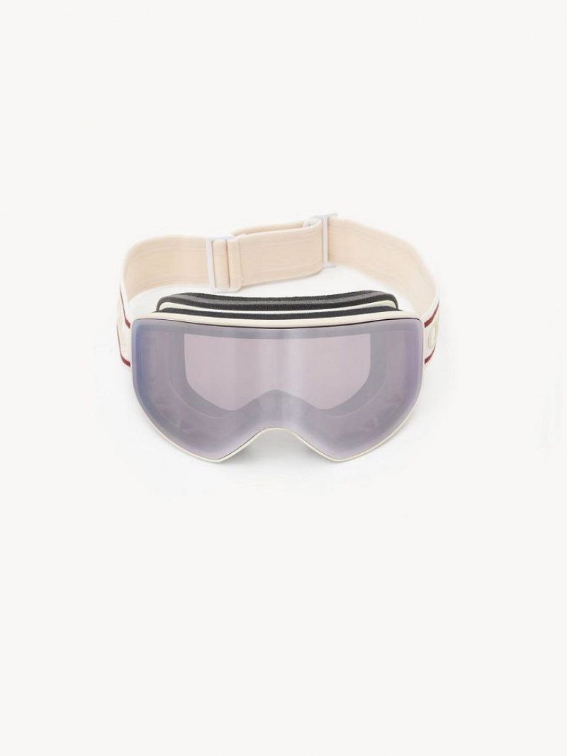 Ivory Chloe Cassidy Ski Goggle Sunglasses | CHE-SR14533