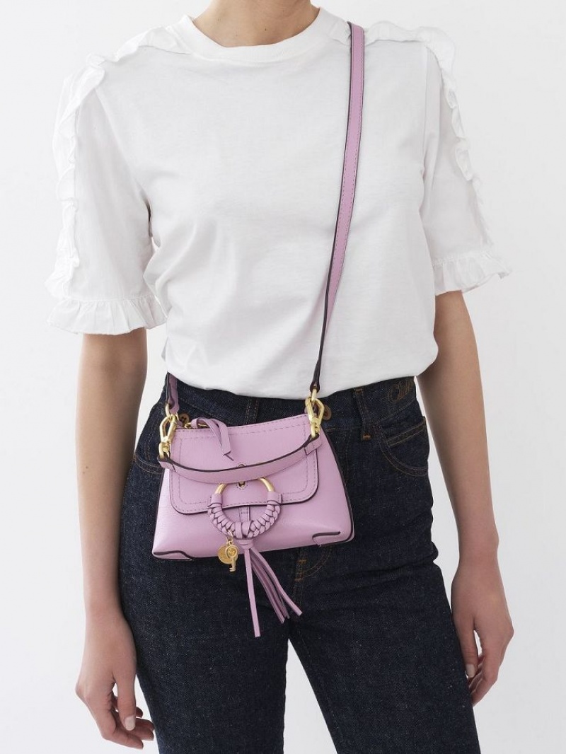 LAVENDER MIST Chloe Joan Mini Shoulder Bags | CHE-SR14686