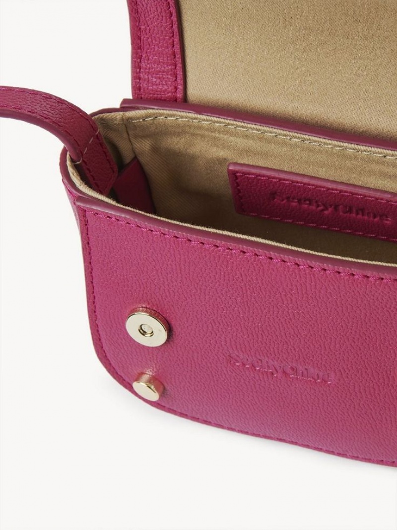 MAGNETIC PINK Chloe Mara Micro Shoulder Bags | CHE-SR14605