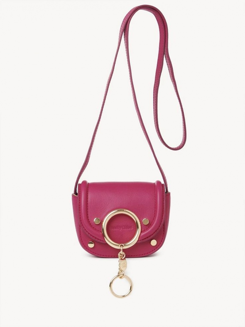 MAGNETIC PINK Chloe Mara Micro Shoulder Bags | CHE-SR14605