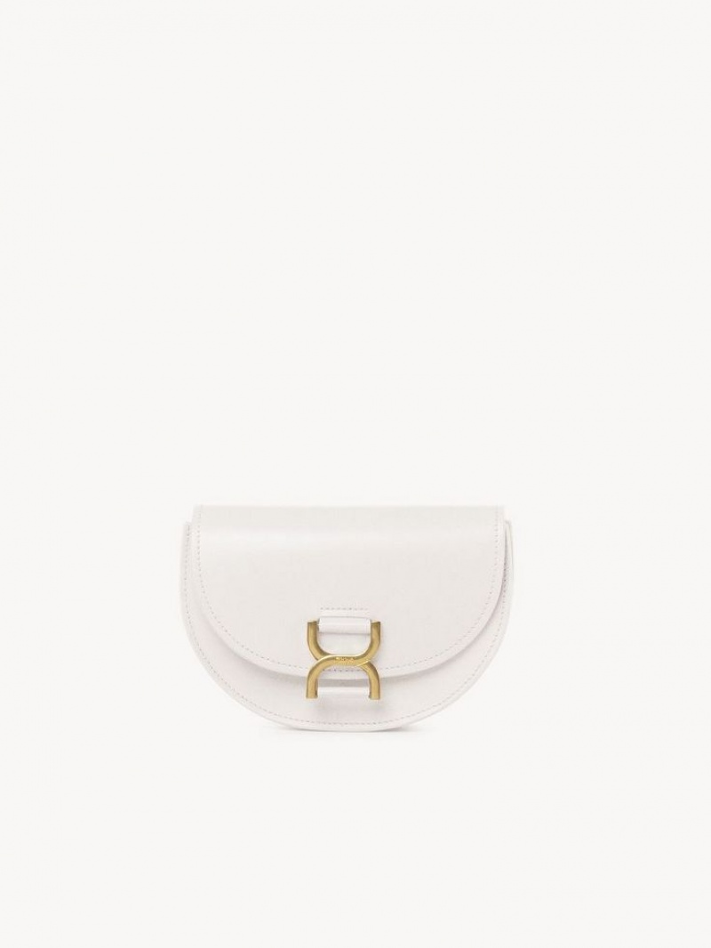 MISTY IVORY Chloe Marcie Mini Flap Crossbody Bags | CHE-SR13587