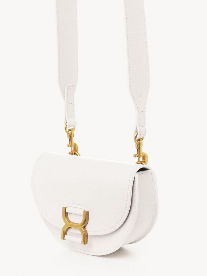 MISTY IVORY Chloe Marcie Mini Flap Crossbody Bags | CHE-SR13587