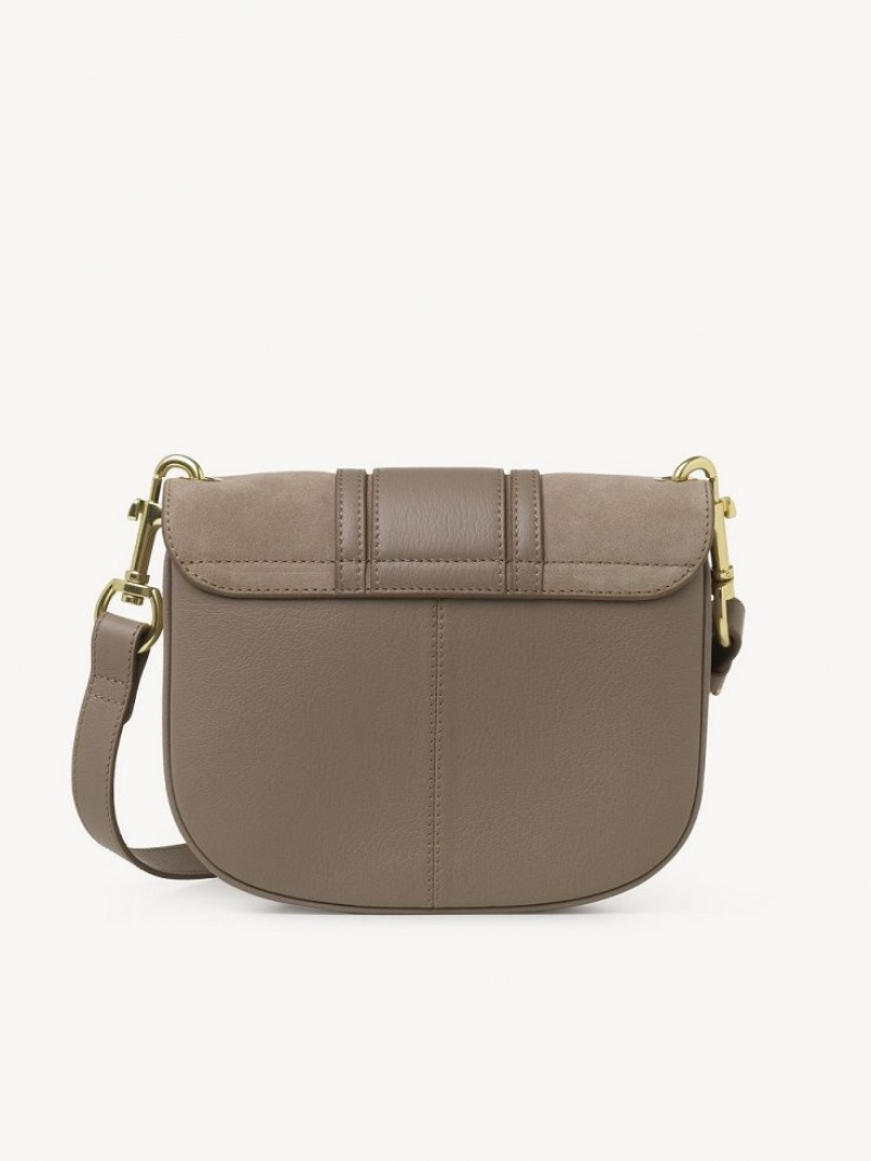 Motty Grey Chloe Hana Shoulder Bags | CHE-SR14645