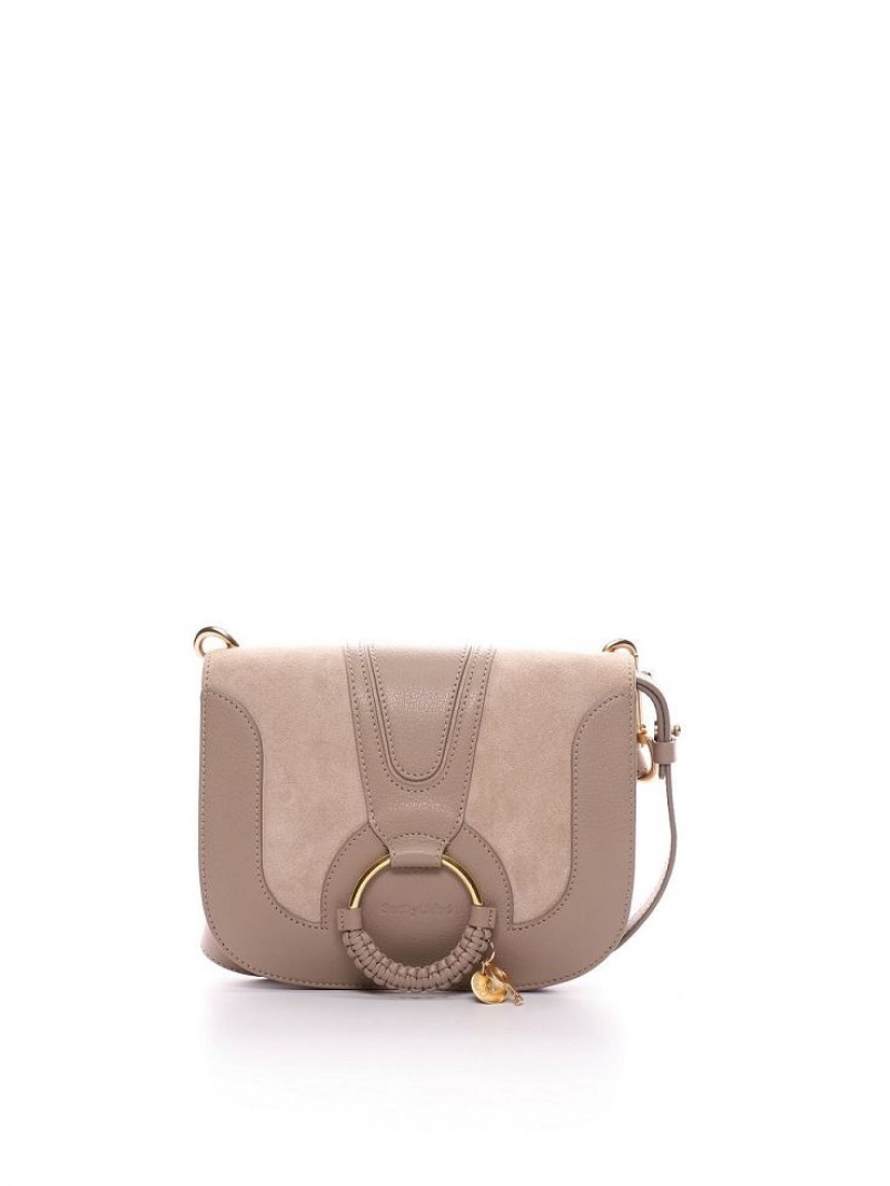 Motty Grey Chloe Hana Shoulder Bags | CHE-SR14645