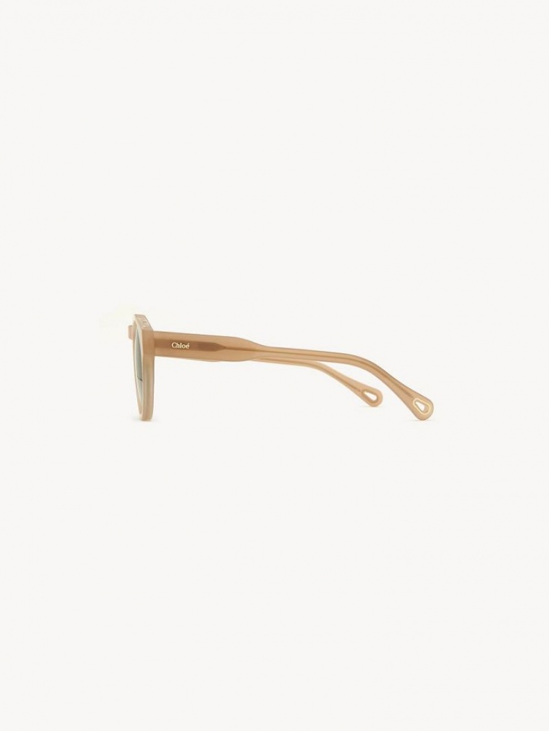 NUDE CRYSTAL Chloe Xena Sunglasses | CHE-SR14514