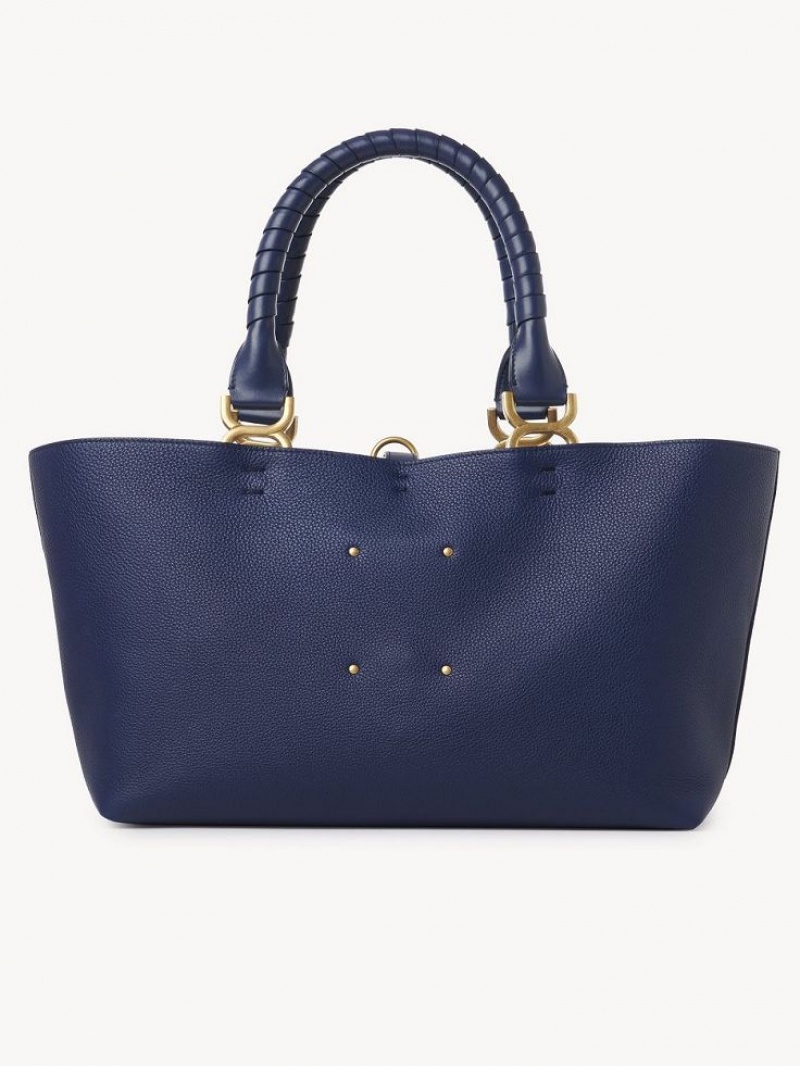 Night Blue Chloe Marcie Small Tote Bags | CHE-SR13334