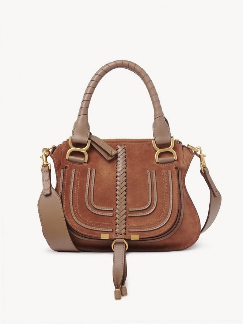 Ochre Delight Chloe Marcie Small Double Carry Shoulder Bags | CHE-SR13440