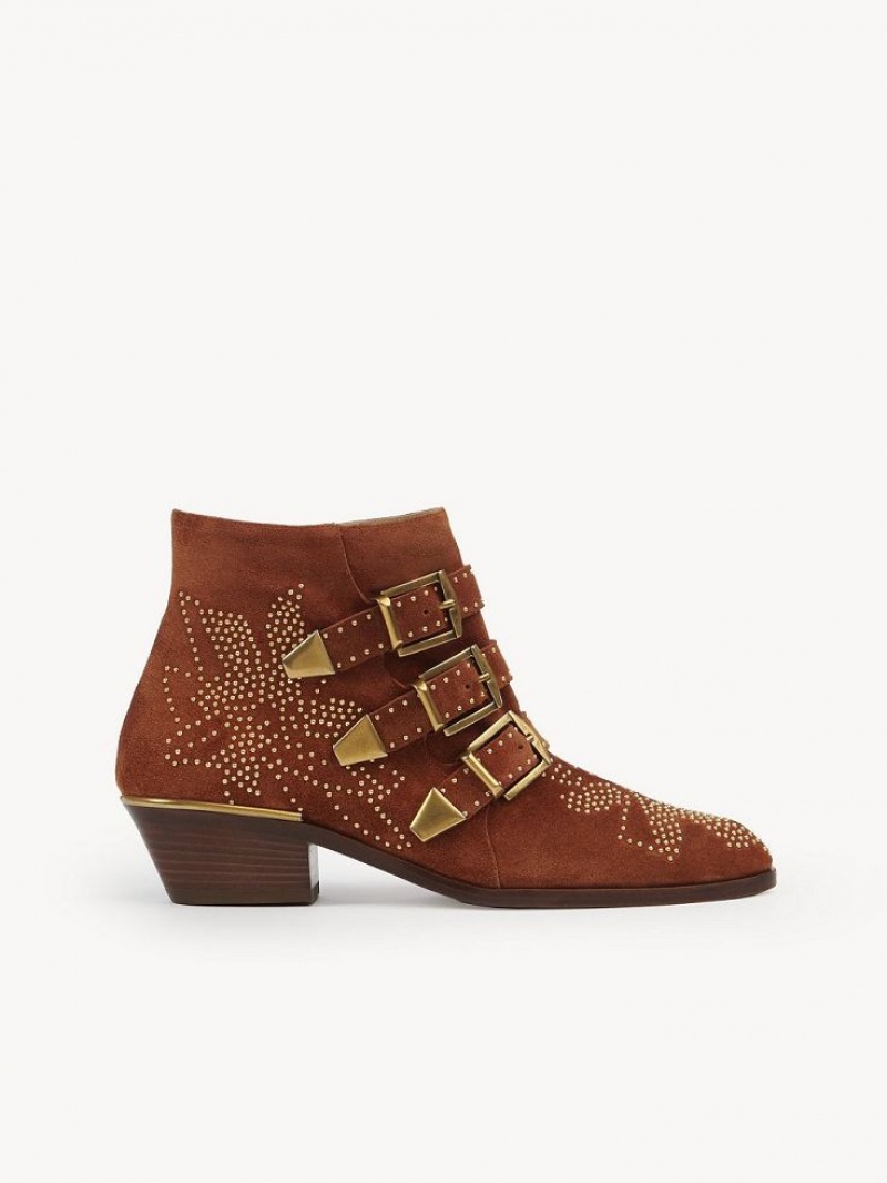 Ochre Delight Chloe Susanna Short Boots | CHE-SR14200