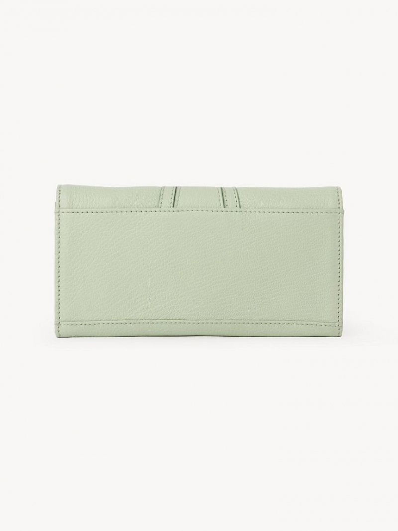 PASTEL GREEN Chloe Hana Long Wallets | CHE-SR14924