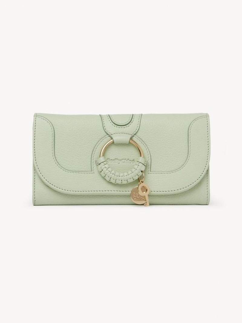 PASTEL GREEN Chloe Hana Long Wallets | CHE-SR14924