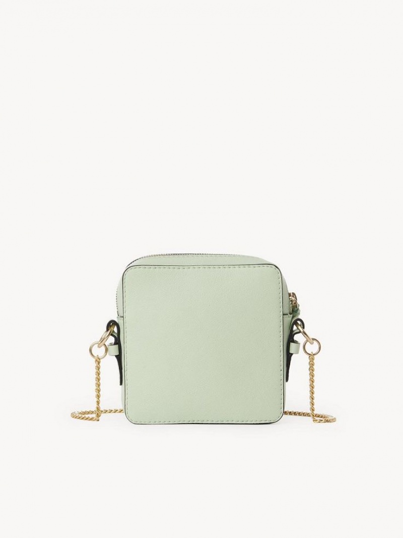 PASTEL GREEN Chloe Joan Camera Shoulder Bags | CHE-SR14677