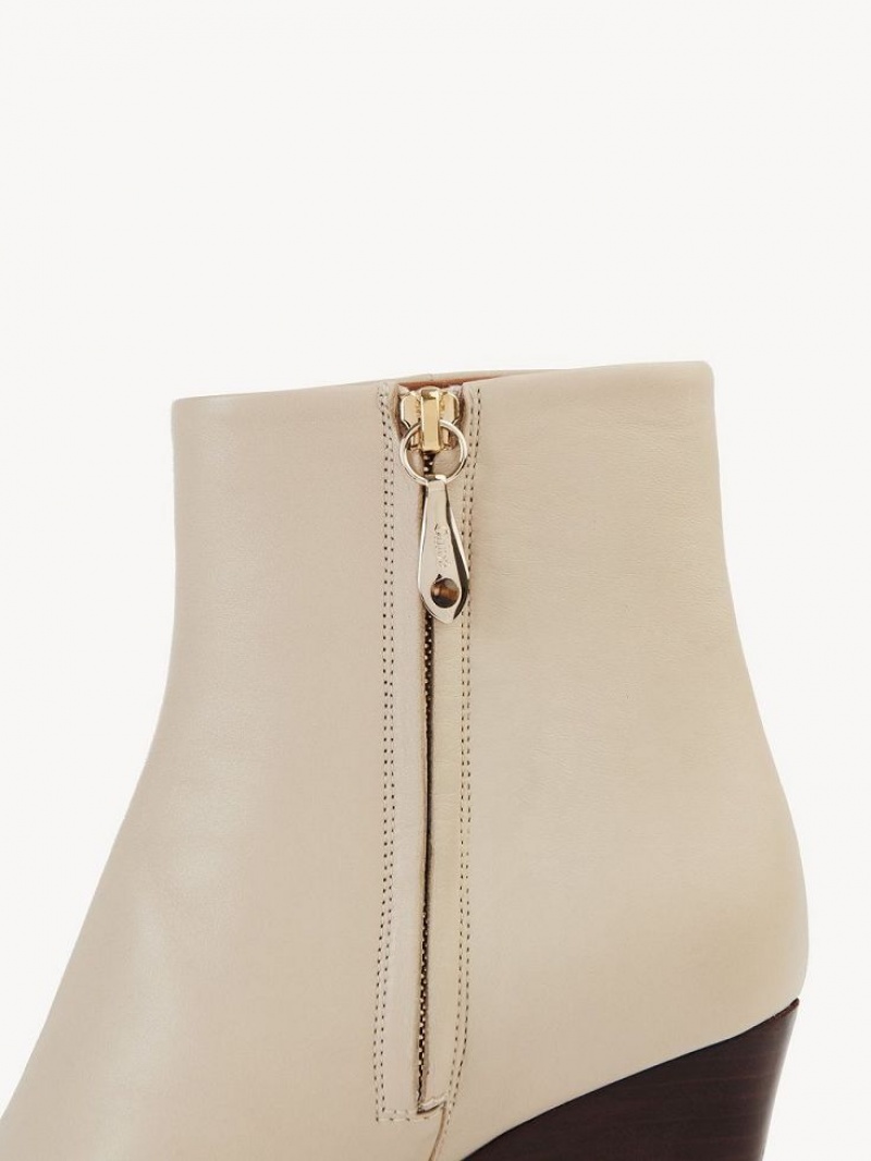 PEARLY GREY Chloe Oli Ankle Boots | CHE-SR14224