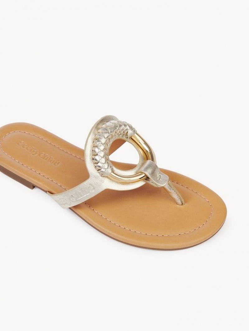 PLATINO Chloe Hana Flip-flop Flats | CHE-SR14829