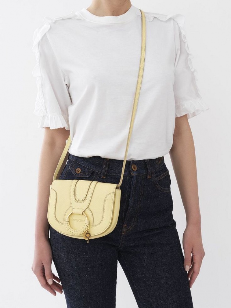 PURE YELLOW Chloe Hana Mini Bags | CHE-SR14786