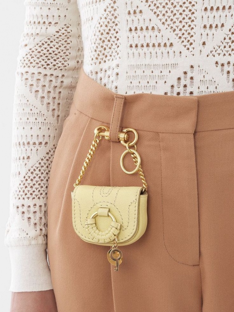 PURE YELLOW Chloe Hana Nano Key Chain | CHE-SR14937