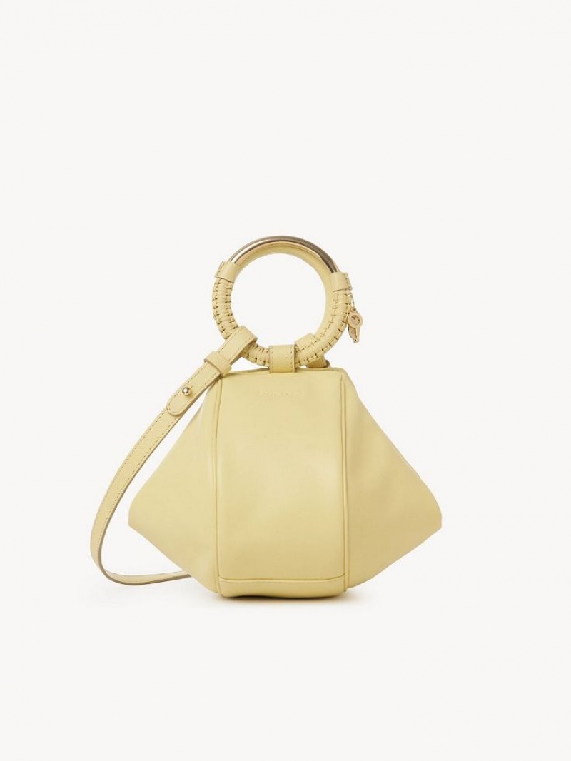 PURE YELLOW Chloe Hana Wristlet Crossbody Bags | CHE-SR14718