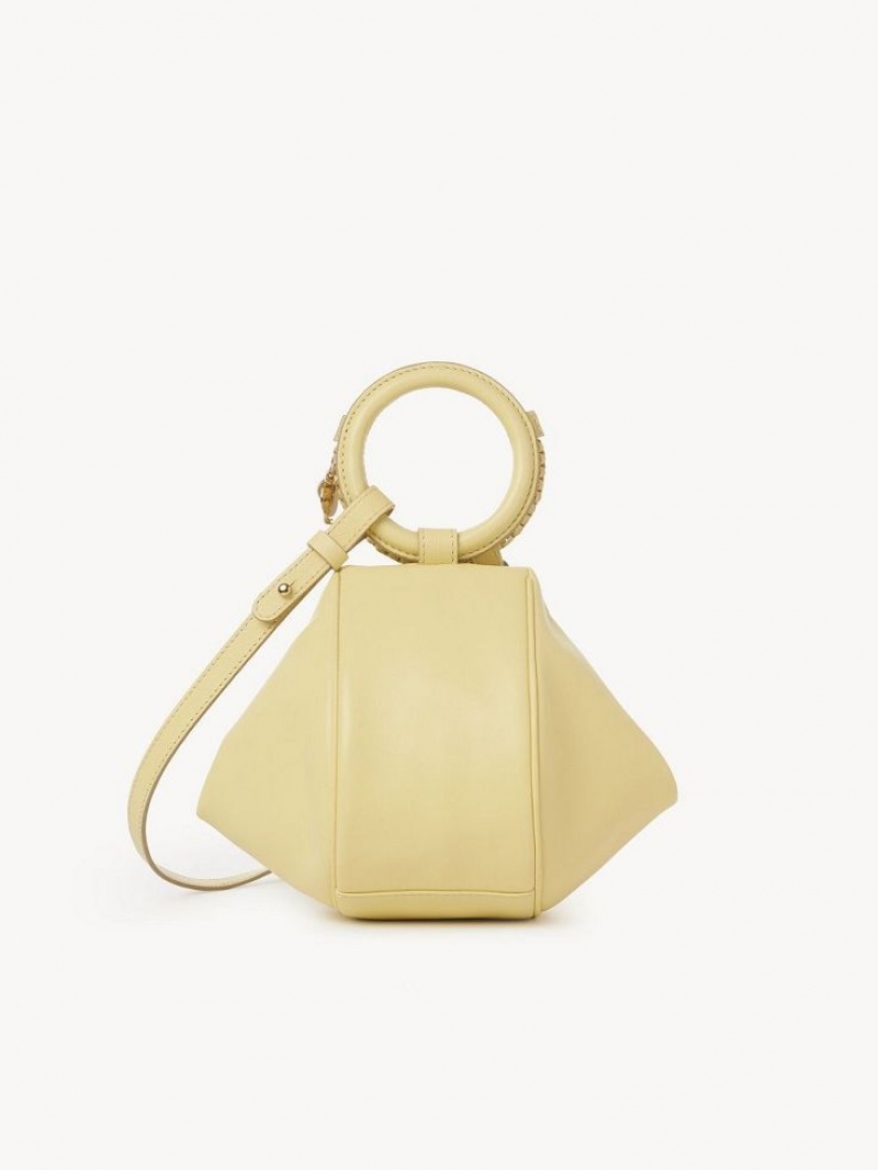 PURE YELLOW Chloe Hana Wristlet Mini Bags | CHE-SR14773