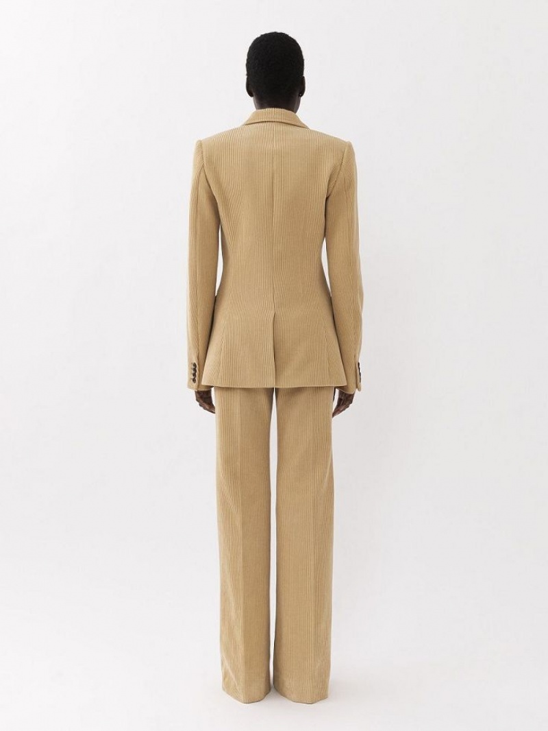 Pearl Beige Chloe Tailored Suiting | CHE-SR14068