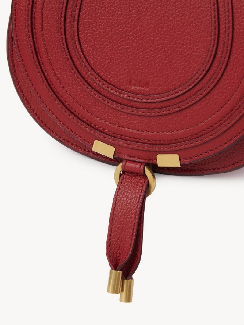 REDDISH PINK Chloe Marcie Small Crossbody Bags | CHE-SR13534