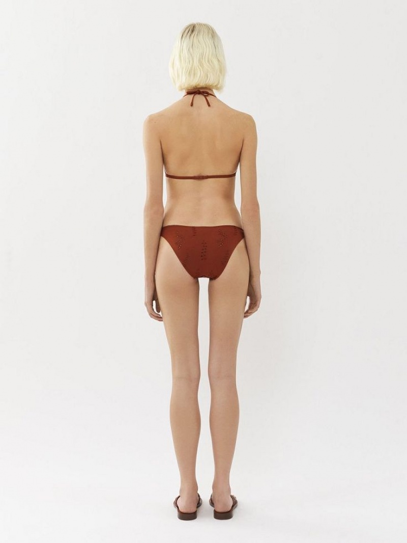 Red Ochre Chloe X Eres Papuasia Triangle Beachwear | CHE-SR14128