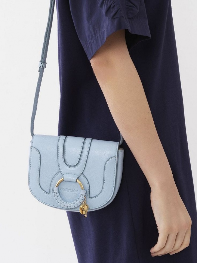 SOFTY BLUE Chloe Hana Mini Shoulder Bags | CHE-SR14692