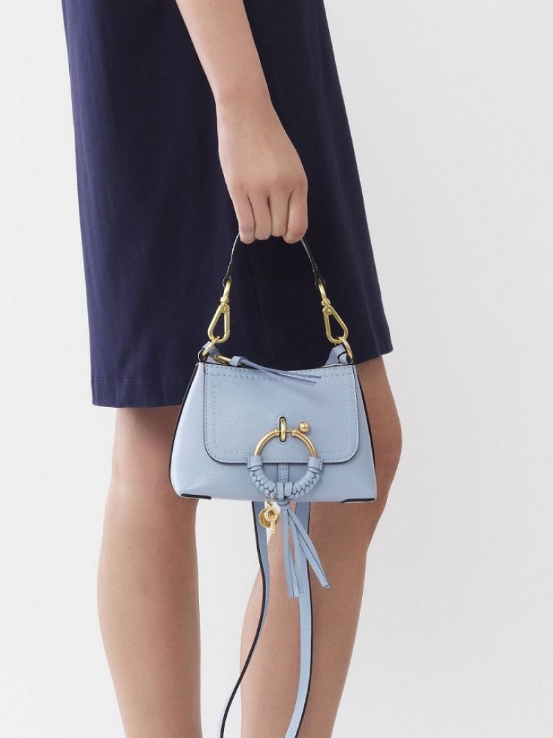 SOFTY BLUE Chloe Joan Mini Shoulder Bags | CHE-SR14689