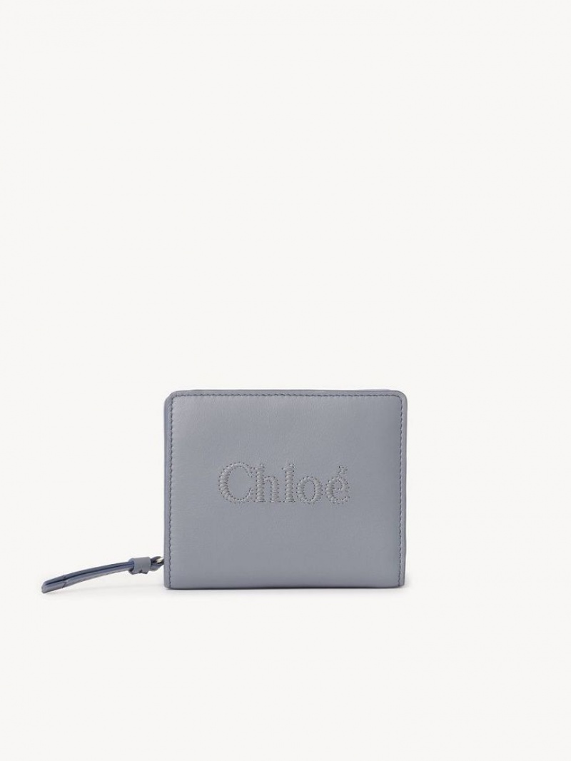 STORM BLUE Chloe Sense Compact Wallets | CHE-SR14285