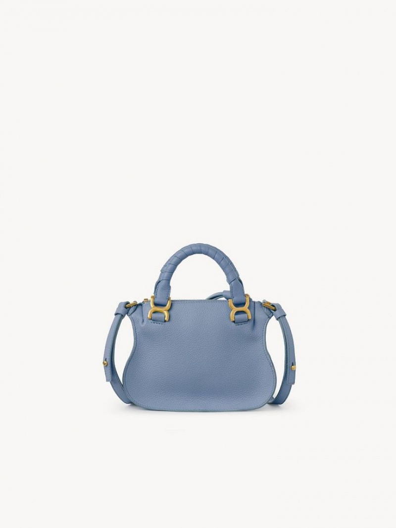 Shady Cobalt Chloe Marcie Mini Double Carry Crossbody Bags | CHE-SR13563