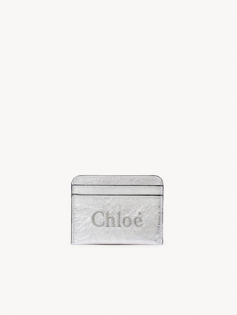 Silver Chloe Sense Card Holders | CHE-SR14311