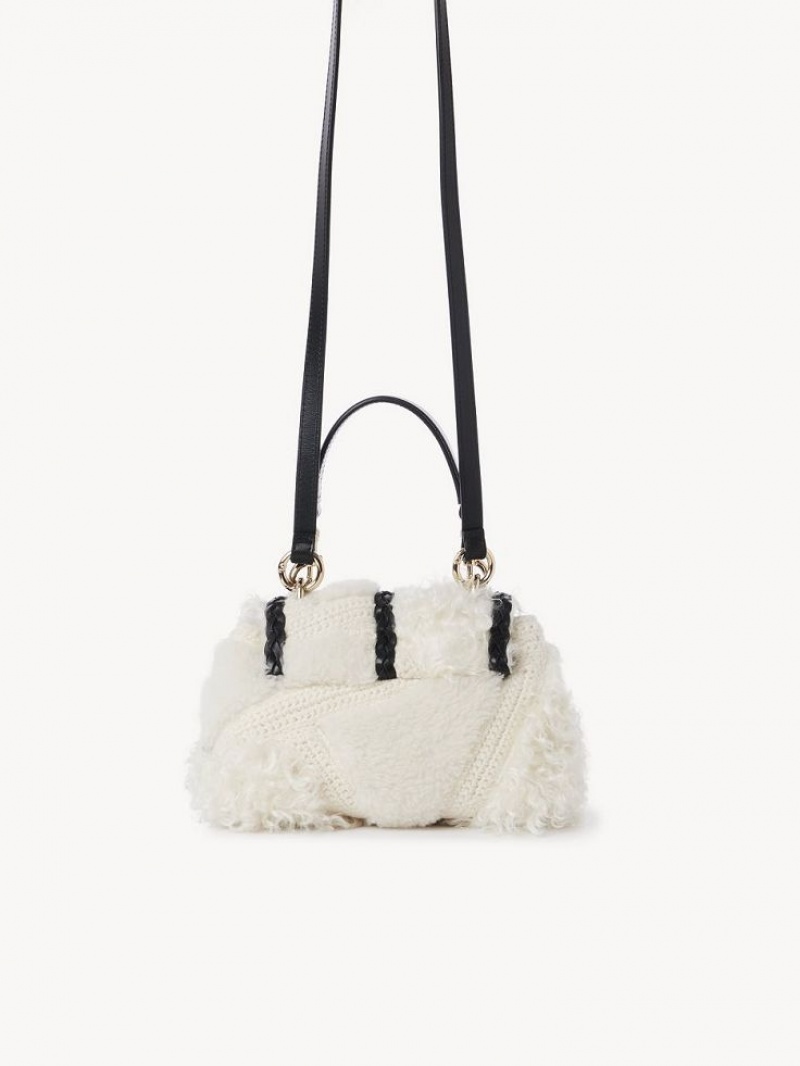 Snow White Chloe Penelope Soft Shoulder Mini Bags | CHE-SR13707