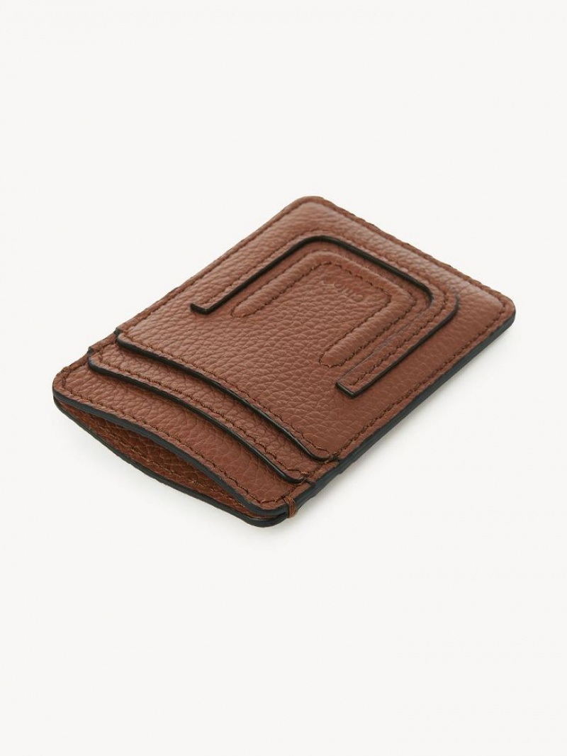 Tan Chloe Marcie Card Holders | CHE-SR14309