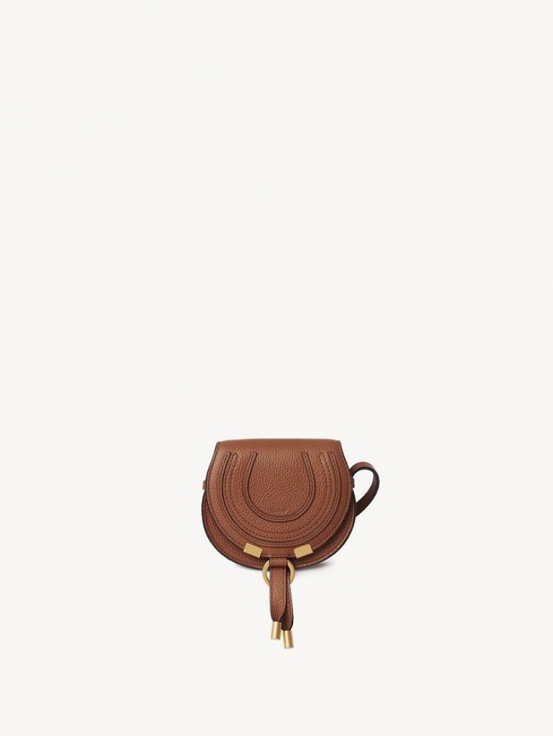 Tan Chloe Marcie Nano Saddle Mini Bags | CHE-SR13684