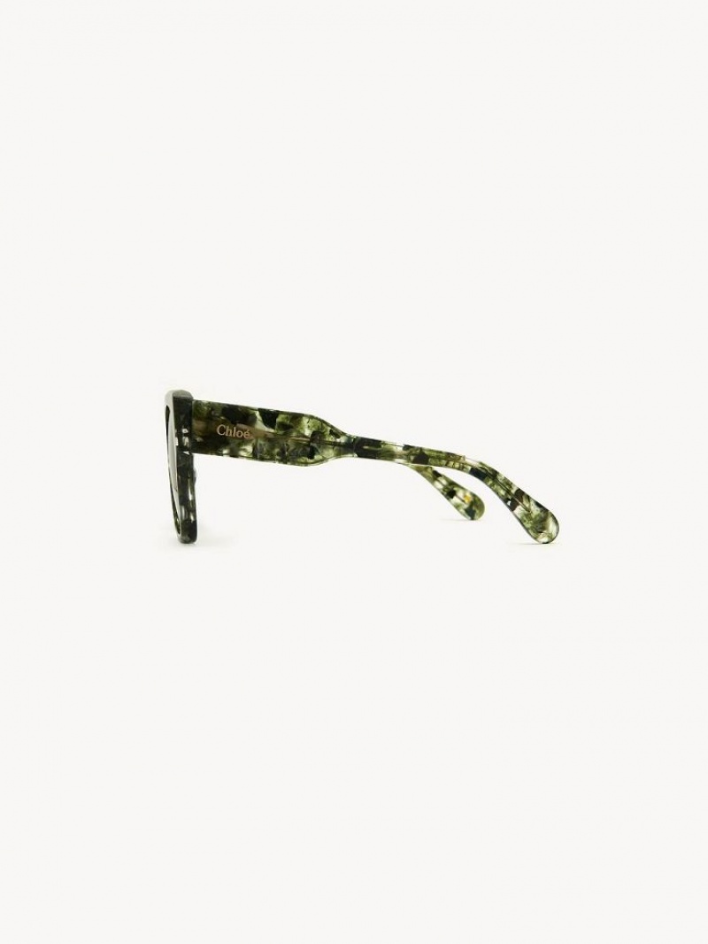 VEGETAL GREEN Chloe Gayia Sunglasses | CHE-SR14580